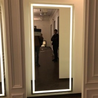 Большое зеркало с подсветкой "Зебра 187" высотой 210см, шириной 100см